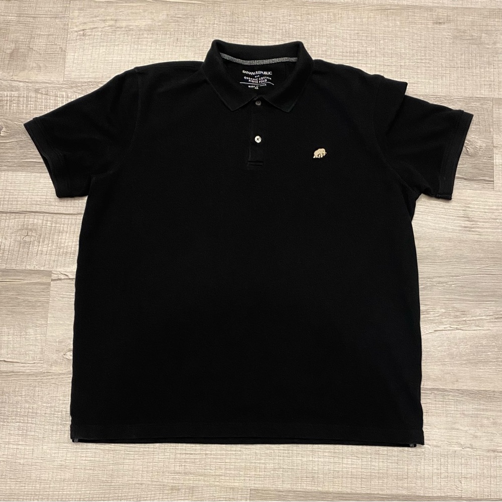 Banana Republic Organic Cotton Pique Polo - Size XL